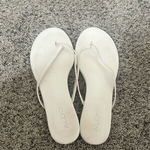White sandal